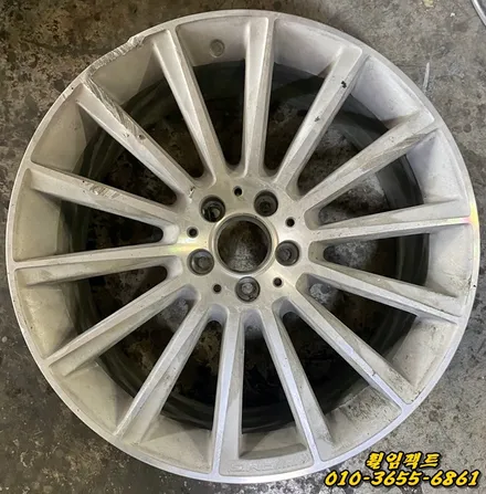 (부산휠수리/휠임팩트) 벤츠 GLS 300/AMG19인치휠/휠패임/휠긁힘/휠용접복원/다이아몬드컷팅 / 부산 사상구 감전동