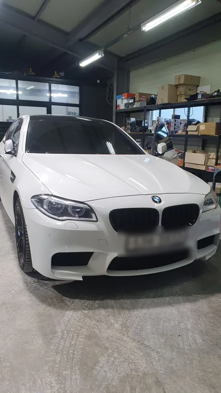 BMW 528i CIC 오디오 안드로이드 올인원 장착 / 의정부 장암동