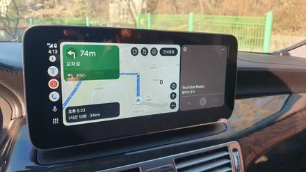 [벤츠] CLS350(W218) 안드로이드 올인원 시공 / 의정부 장암동