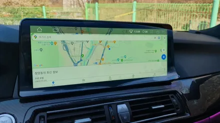 BMW 528i CIC 오디오 안드로이드 올인원 장착 / 의정부 장암동