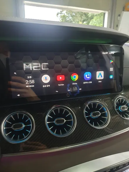 [벤츠] GT63 AMG M2C 안드로이드 셋탑 내비게이션 / 의정부 장암동