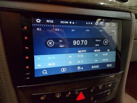 벤츠 CLS350 안드로이드 올인원 장착- T맵 후방카메라 블루투스 / 의정부 장암동