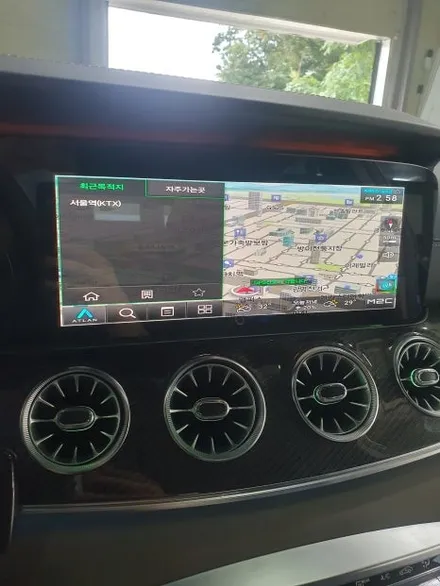 [벤츠] GT63 AMG M2C 안드로이드 셋탑 내비게이션 / 의정부 장암동