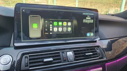 BMW 528i CIC 오디오 안드로이드 올인원 장착 / 의정부 장암동
