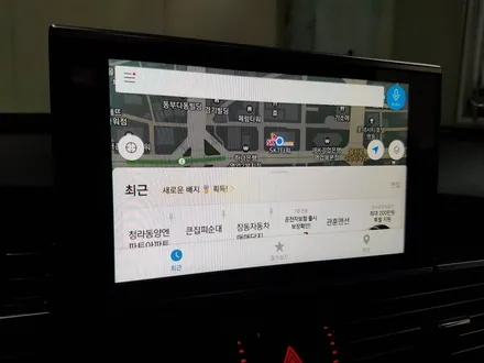 아우디 S6 9인치 안드로이드 올인원 장착 / 의정부 장암동