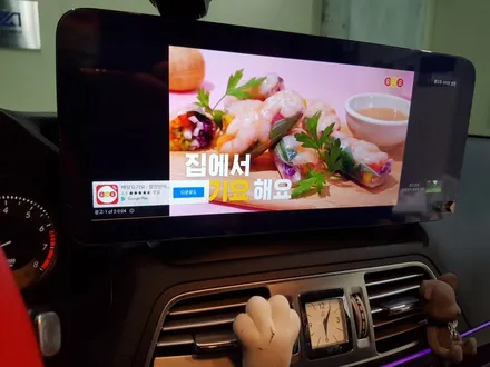벤츠 E 클래스 카브리올레 12.5인치 안드로이드 올인원 장착 / 의정부 장암동