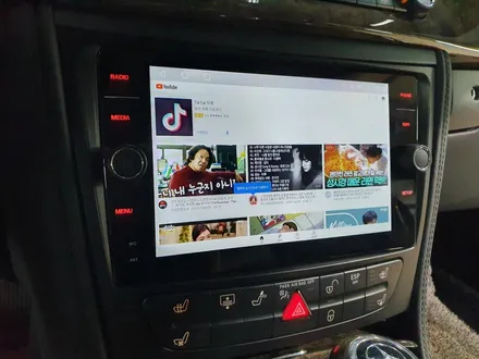 벤츠 CLS350 (W219) 안드로이드 올인원 시공 / 의정부 장암동