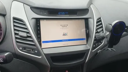 [노원 수락 도봉 창동 의정부 민락 포천] 아반떼 MD 안드로이드 올인원 장착점 / 의정부 장암동