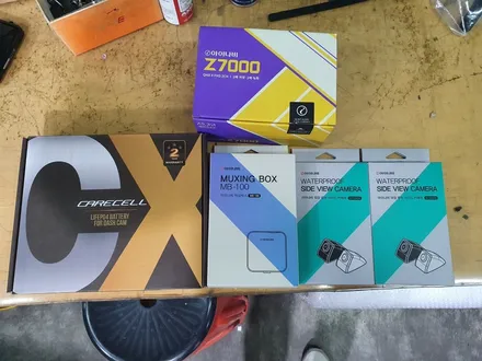 아이나비 Z7000 4채널&케어셀 CX6A 보조배터리 장착점 / 의정부 장암동