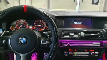 BMW 528i CIC 오디오 안드로이드 올인원 장착 / 의정부 장암동