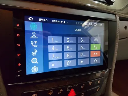 벤츠 CLS350 안드로이드 올인원 장착- T맵 후방카메라 블루투스 / 의정부 장암동