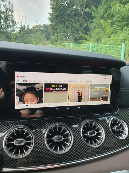 [벤츠] GT63 AMG M2C 안드로이드 셋탑 내비게이션 / 의정부 장암동