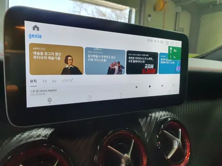 수입차 안드로이드 올인원 장착점- 벤츠 A45 AMG / 의정부 장암동