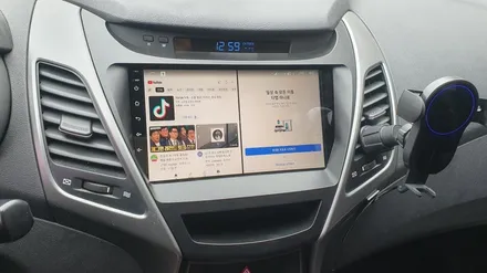 [노원 수락 도봉 창동 의정부 민락 포천] 아반떼 MD 안드로이드 올인원 장착점 / 의정부 장암동