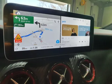 수입차 안드로이드 올인원 장착점- 벤츠 A45 AMG / 의정부 장암동