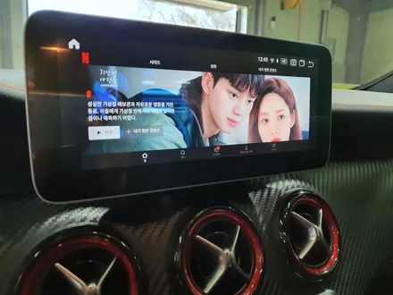 수입차 안드로이드 올인원 장착점- 벤츠 A45 AMG / 의정부 장암동