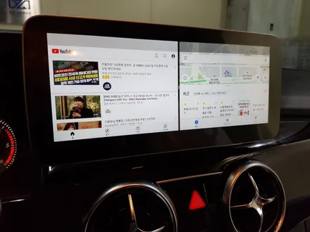 벤츠 GLK 220d 안드로이드 올인원 설치하는 방법 / 의정부 장암동