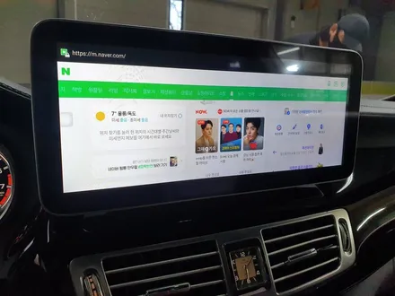 벤츠 CLS63 AMG 12.5인치 안드로이드 올인원 / 의정부 장암동