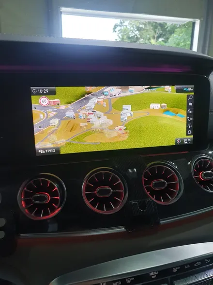 [벤츠] GT63 AMG M2C 안드로이드 셋탑 내비게이션 / 의정부 장암동