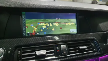 BMW 528i CIC 오디오 안드로이드 올인원 장착 / 의정부 장암동
