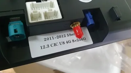 BMW 528i CIC 오디오 안드로이드 올인원 장착 / 의정부 장암동