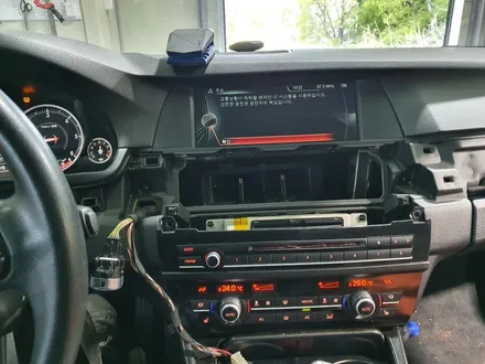 BMW 520d (F10) NBT 오디오 노 시그널 불량, 12.5인치 안드로이드 올인원 시공 / 의정부 장암동