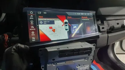 BMW 528i CIC 오디오 안드로이드 올인원 장착 / 의정부 장암동
