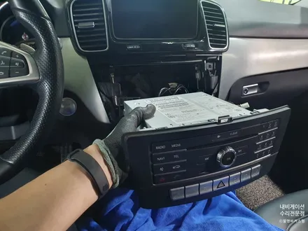 벤츠 GLE350d (W166) 12.5인치 안드로이드 올인원 장착 / 의정부 장암동