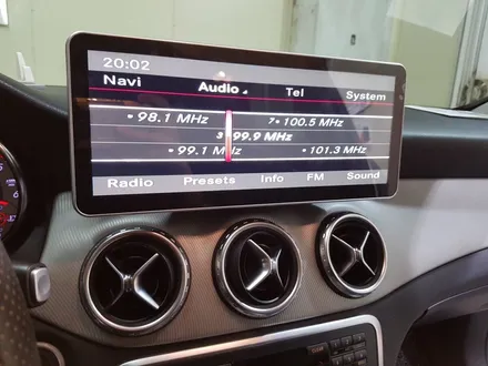 벤츠 GLA 200 와이드 모니터 12.3인치 교체 장착- 안드로이드 셋탑 M2C 200A / 의정부 장암동