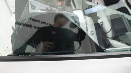 모델3 썬팅 재시공 잘하는 업체 티나인 R100 / 하남시 감북동