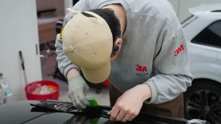 아우디 Q5 블랙에디션 3M 2080 글로스 블랙 크롬죽이기 / 하남시 감북동
