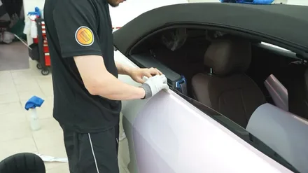 세곡 랩핑 BMW 4시리즈 쉬프트 펄 핑크 꾸안꾸 튜닝 / 하남시 감북동