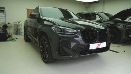 BMW 그릴죽이기 강남 랩핑 X4 / 하남시 감북동