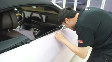 세곡 랩핑 BMW 4시리즈 쉬프트 펄 핑크 꾸안꾸 튜닝 / 하남시 감북동
