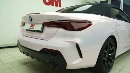 세곡 랩핑 BMW 4시리즈 쉬프트 펄 핑크 꾸안꾸 튜닝 / 하남시 감북동