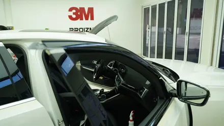 BMW 3시리즈 크롬죽이기 윈도우몰딩 BMW랩핑 시공기 / 하남시 감북동
