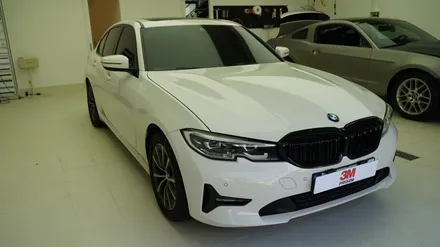 BMW 3시리즈 크롬죽이기 윈도우몰딩 BMW랩핑 시공기 / 하남시 감북동