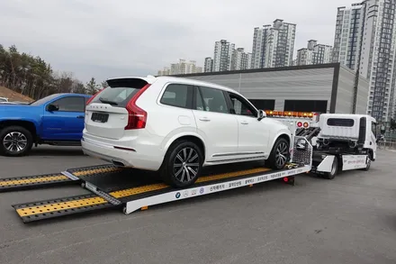 볼보XC90 세이프티로더 탁송 악동모터스에서 신차패키지 작업 완료! / 순천, 여수, 광양