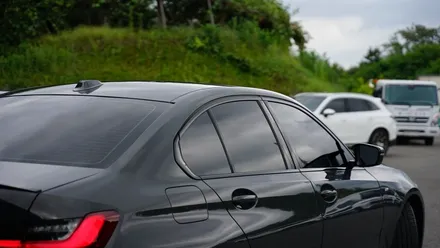 BMW 320i 스카이스크래퍼 그레이 썬팅 추천, 레인보우 I90 시공기 / 순천, 여수, 광양