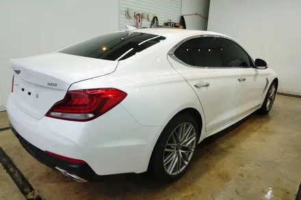 G70 에 어울리는 명품썬팅 글라스틴트 펜더 LX3000블박 장착 / 순천, 여수, 광양
