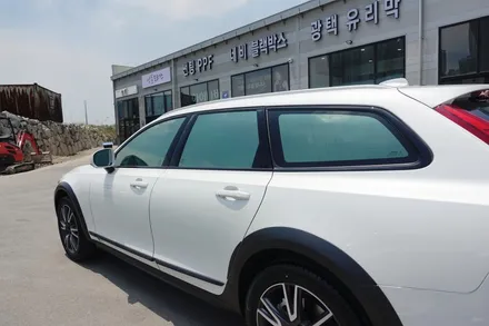 볼보 V90 에 시공된 썬팅 필름 루마 TNT  뜨거운 여름 준비하기 ! / 순천, 여수, 광양