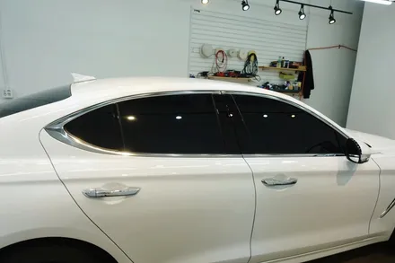 G70 에 어울리는 명품썬팅 글라스틴트 펜더 LX3000블박 장착 / 순천, 여수, 광양