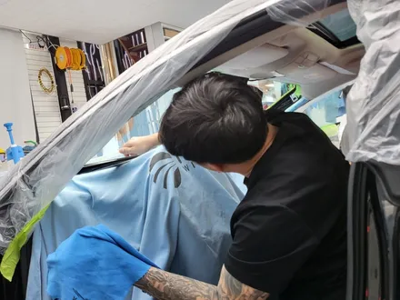 순천썬팅 악동모터스 벤츠gt43, 루마버텍스900 신차패키지 / 순천, 여수, 광양