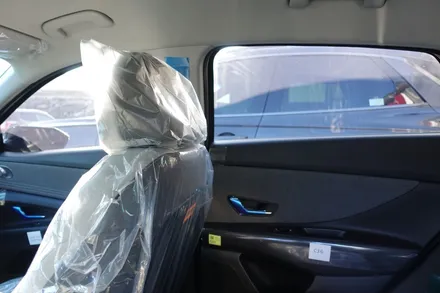 [순천 악동모터스] 가성비 좋은 블랙썬팅 필름 레인보우 I90, 신차패키지 진행한 아반떼 출고완료! / 순천, 여수, 광양