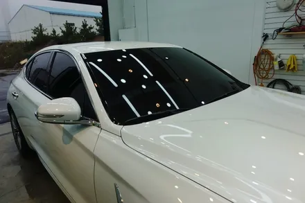 G70 에 어울리는 명품썬팅 글라스틴트 펜더 LX3000블박 장착 / 순천, 여수, 광양
