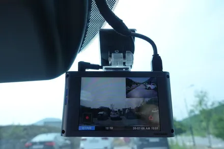 쏘나타에 시공된 열차단 썬팅 필름 루마 POWER / 순천, 여수, 광양
