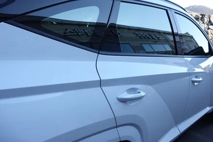 [순천 악동모터스]레인보우 V90 + 파인뷰 LX7000 + 유리막코팅 + 생활보호필름으로 신차패키지 진행 후 투싼 N라인 출고! / 순천, 여수, 광양