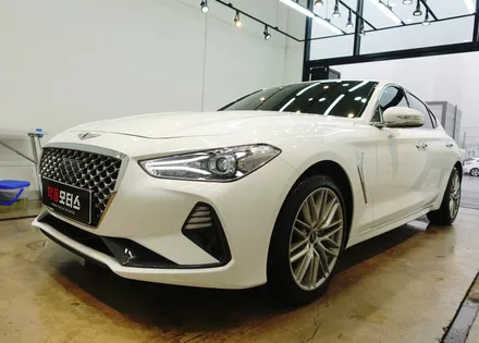 G70 에 어울리는 명품썬팅 글라스틴트 펜더 LX3000블박 장착 / 순천, 여수, 광양