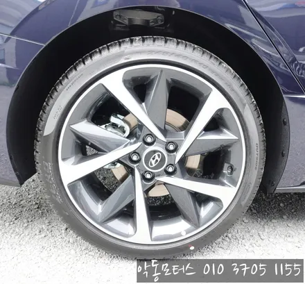 쏘나타에 시공된 열차단 썬팅 필름 루마 POWER / 순천, 여수, 광양