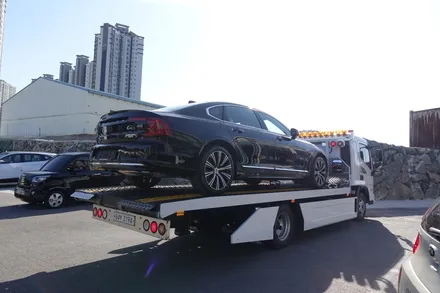볼보S90 신차검수 신차패키지 루마썬팅 루마POWER 하이패스 아이나비Z5000 / 순천, 여수, 광양